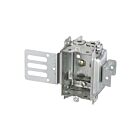 Ortech BOX-3102-LSSAX Boîte simple pour dispositifs groupables avec support enveloppant pour montants en acier