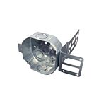 Ortech BOX-54151-KSSX 4" Boîte octogonale avec support intégral et support enveloppant