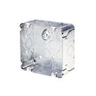 Boîte de jonction carrée avec entrées défonçables concentriques Ortech BOX-72171-K