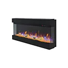 Ortech LEDFP-3-50 Noir 50" Cheminée électrique Wattage Sélectionnable