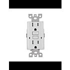 Ortech MH15-ST 1800W 15A Autocontrôle Résistant à l'effraction GFCI Réceptacle Avec plaque murale