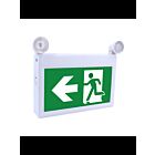 Combo d'enseigne de sortie LED personnage qui court Ortech OE-316 4.5W blanc