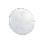 Anciennement couvercle vierge rond et plat Ld-2 pour boîtes octogonales Ortech PLATE-54-C1