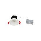 Encastré LED mince regressé température CCT au choix 2" Ortech SLIM-RG2-5CCT 8W Blanc