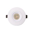 Éclairage encastré LED mince à garniture ajustable 4" Ortech SLIM4DGR 12W