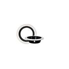 Ortech SLIM4DR-TR-WHBA Pour SLIM4DR Garniture Blanc Avec Réflecteur Noir Alzec