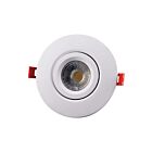 Encastré économique LED à garniture ajustable 4" Ortech SLIM4GIM 8W
