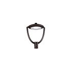 Luminaire de supérieur de poteau température CCT au choix LED Eiko PT3-150GS-3 Noir mat