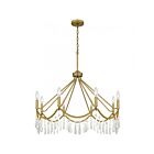 Lustre Airedale Quoizel Lighting AID5030AB 480W 8 Lumières Laiton vieilli