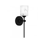Quoizel Lighting Aria ARI8605MBK 1-Lumière Noir mat 100W Luminaire de vanité