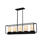 Quoizel Lighting BET542MBK Bentley Noir mat 500W Éclairage pour îlot