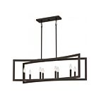 Lustre d'île Beaufain Quoizel Lighting BEU838OZ 860W 8 lumières Vieux Bronze