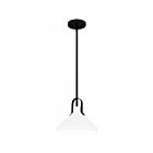 Mini suspendu Brink Quoizel Lighting BIK1510MBK 100W 1 Lumière Noir mat