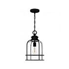 Quoizel Lighting BWE1910EK 1 Lumière Noir de terre 100W Bowles Lanterne d'extérieur