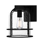 Quoizel Lighting BWE8408EK 1 Lumière Noir de terre 100W Bowles Lanterne d'extérieur