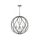 Suspendu Bryn Quoizel Lighting BYN2824AN 300W 5-Lumières Nickel antique