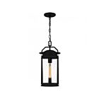 Lanterne d'extérieur Quoizel Lighting CLI1909EK Clifton 1-Lumière 100W Terre noire