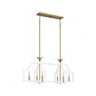 Éclairage pour îlot Quoizel Lighting Dusty Lane DSL638W 360W Blanc