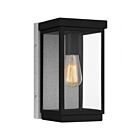 Lanterne d'extérieur Quoizel Lighting EZR8406EK Ezra 1-Lumière 100W Terre noire