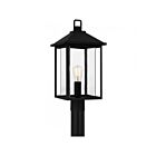 Lanterne d'extérieur Quoizel Lighting FTC9010EK Fletcher 1-Lumière 100W Terre noire