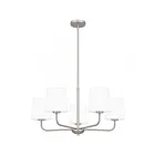 Lustre Gallagher Quoizel Lighting GGR5028BN 300W 5 Lumières Nickel brossé