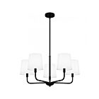 Lustre Gallagher Quoizel Lighting GGR5028MBK 300W 5 Lumières Noir mat