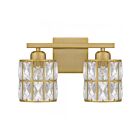 Quoizel Lighting GIB8613AB 2 lumières Laiton vieilli 200W Gibson Applique de salle