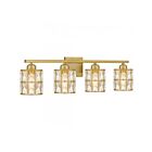 Quoizel Lighting GIB8630AB 4 lumières Laiton vieilli 400W Gibson Applique de salle