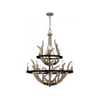 Lustre Journey Quoizel Lighting JR5032EK 540W 9 Lumières Noir de terre