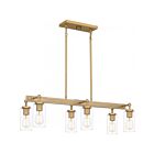 Éclairage pour îlot Quoizel Lighting Kelleher KEL633NWS 600W Nouveau Laiton patiné peint