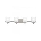 Luminaire de vanité à Kolt Quoizel Lighting KLT8904BN 4-Lumières 400W Nickel brossé