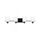 Vanité Kolt Quoizel Lighting Klt8904Mbk 400W 4-Lumières Noir Mat
