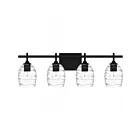 Vanité Lucy Quoizel Lighting Lcy8629Mbk 400W 4-Lumières Noir Mat