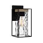 Lanterne d'extérieur Quoizel Lighting LWD8405MBK Longwood 1-Lumière 100W Noir mat