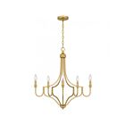 Chandelier Mabel Quoizel Lighting MAB5026LG 5100W 5 lumières Or clair
