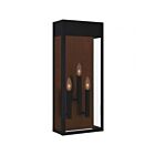 Lanterne d'extérieur Quoizel Lighting MAE8410MBK Maren 3-Lumières 180W Noir mat