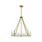 Quoizel Lighting MOL5027BRG Molly 5-Lumières 300W Or brossé Lustre