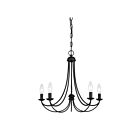 Lustre Quoizel Lighting Mirren MRN5005IB 300W 5 lumières bronze impérial
