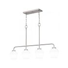 Quoizel Lighting NIE436BN 4 Lumières Nickel brossé 400W Nielson Éclairage pour îlot
