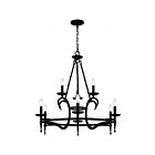 Quoizel Lighting OCA5032EK 9 Lumières Noir de terre 540W Octavia Lustre
