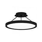 Plafonnier semi encastré Quoizel Lighting OST1815EK Outskirts 30W Noir de terre