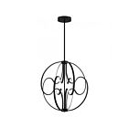 Quoizel Lighting PCCLR2824MBK Lumières Noir mat 0W Clairon Suspendu
