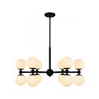 Quoizel Lighting PCELS5031MBK 12 Lumières Noir mat 480W Elser Lustre
