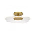 Quoizel Lighting PCIB1718BRG Ibis Or brossé Plafonnier semi-encastré