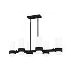 Quoizel Lighting PCKIM636MBK 6 Lumières Noir mat 240W Kimora Éclairage pour îlot