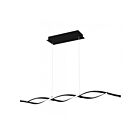 Lustre d'île Newport Quoizel Lighting PCNPT138MBK 27W Noir mat