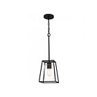 Mini suspendu Prescott Quoizel Lighting PRC1508MBK 100W 1-Lumière Noir mat