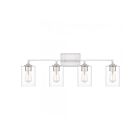 Vanité Prescott Quoizel Lighting Prc8633Mbk 400W 4-Lumières Noir Mat