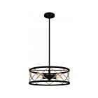 Suspendu Quoizel Lighting QP5632MBK 4-Lumières 400W Noir mat