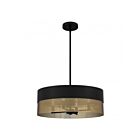 Quoizel Lighting QP6740MBK Alani 4-Lumières 60W Noir mat Suspendu